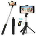 R1s Light Mobile Phone Bluetooth Selfie Stick With Tripod Integrated Multi-Function Mini Photo Live Artifact Universal.