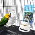 Bird Water Drinker Feeder Waterer with Clip Pet Bird Supplies Dispenser Bottle Drinking Cup Bowls For Pet Parrot Cage 1 Pcs. 