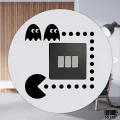 Pac Man Vinyl Wall Sticker Wall Décor Vinyl Decal Sticker For Wall - SS176 - DDecorator. 