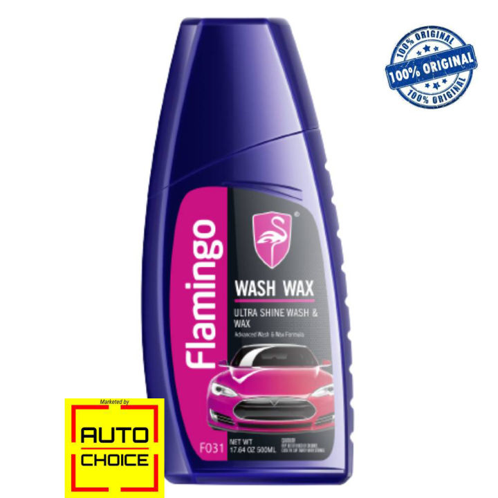 Flamingo%20Wash%20Wax%20(Ultra%20Shine%20Wash%20&%20Wax)%20with%20Advanced%20Formula%20%E2%80%93%20500ml%20-%20Image%203