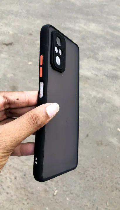Camera%20Protection%20Bumper%20Phone%20Cases%20For%20Redmi%20Note%2010%20/%20Redmi%20Note%2010s%204G%20Matte%20Translucent%20Shockproof%20Back%20Cover%20-%20Image%205