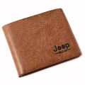 Jeep Brown Stylish High Quality Artificial Leather Wallet For Men - Wallet For Men.