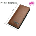 PU leather Long Wallet for Men. 