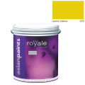 Asian Paints Royale Luxury Silk Emulsion Glitter (Gold) - Lemon Yellow - 4L. 