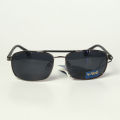 Metal Frame Sunglasses for Men - Black. 