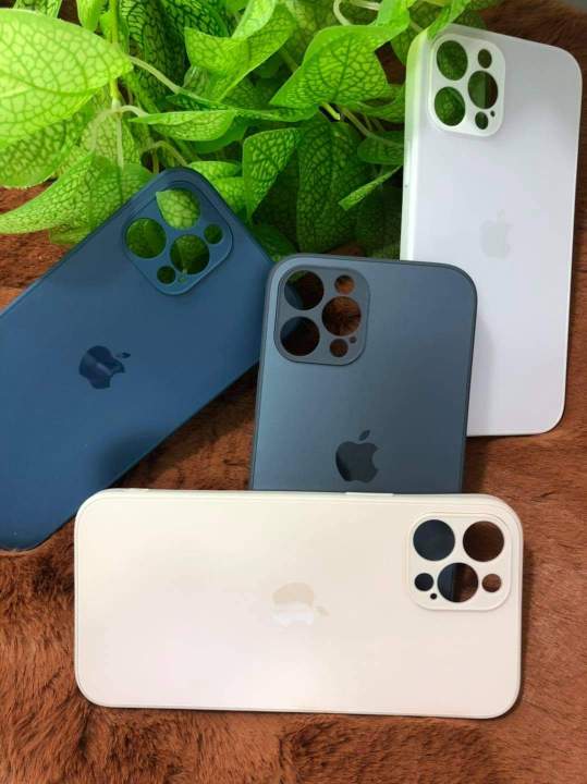 For%20Appel%2012%20Pro%20Max%20Luxury%20back%20glass%20matte%20Finishing%20Silicone%20Protect%20Back%20Cover%20Soft%20-%20Image%203