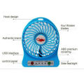 Mini Usb Air Fan With Led Light. 