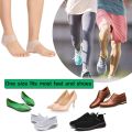 Heel Anti Crack Vented Moisturizing Silicone Heel Socks for Swelling, Pain Relief, Foot Care Ankle Support Pad-2 Pcs. 