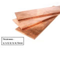1PCS T2 Metal Rod Red Copper Flat Bar Strip 99.95% Pure Copper Plate Thickness 1/1.5/2/3/4/5mm*15MM*250MM. 