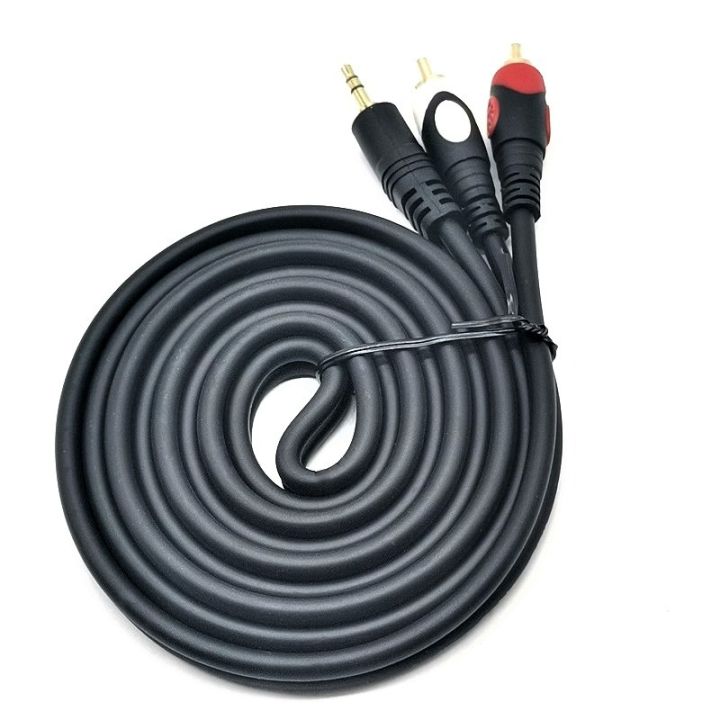 Gold%20Plated%203.5mm%20Mini%20Phone%20Stereo%20Male%20to%202%20RCA%201%20Male%20Audio%20Cable%20-%20Image%205