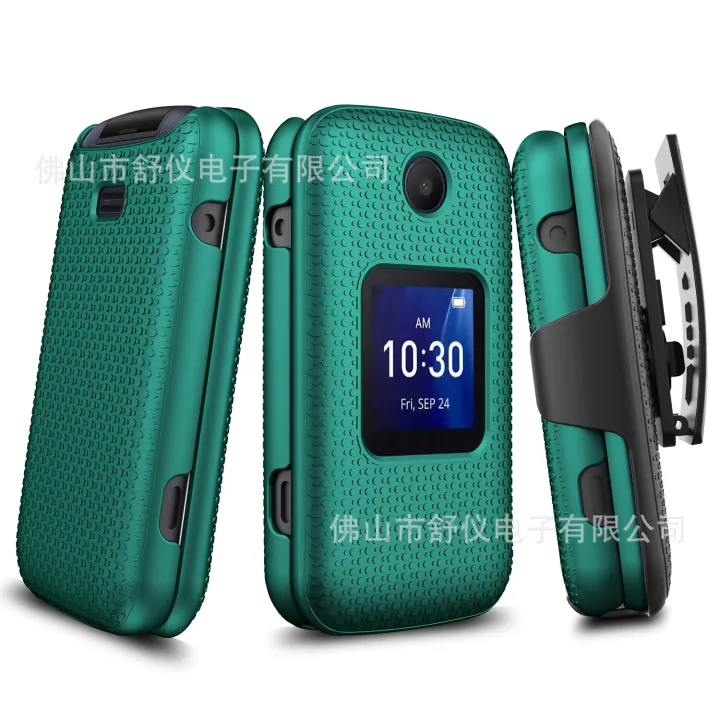 Applicable%20TCL%20Classic%204058C%20Flip%20Back%20Splint%20Phone%20Case%20Three-in-One%20Protective%20Sleeve%20-%20Image%203