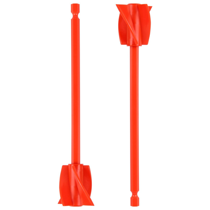 Resin Mixer Paddles, Epoxy Mixer Attachment for Drill, Reusable(2Pcs)