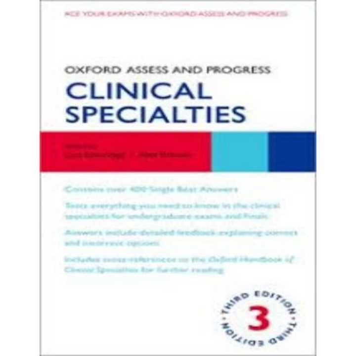 Oxford Assess and Progress : Clinical Specialties  3E