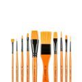 Watercolor Oil Painting Brush Set 11 Set of Acrylic Painting Brush Studio Gouache Nylon Hair Brush. 