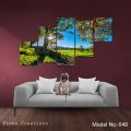 3D Wall Art High Quality Wood Framed Home Decor (5 feet) - Sunshine. 