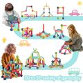 25 PCS Magic Magnetic Building Blocks Toy Magnetic Construction Set Magnet Ball Sticks Rod Games Montessori Educational Toys For Kids. 