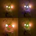 Romantic Colorful Sensor LED Mushroom Wall Lamp Night Light Home Bedroom Decor. 