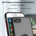 Lenuo Anti-fall Fashion Protective Phone Case For iPhone SE / 7 / 8 Casing Multifunction Car Magnetic Shockproof With Ring Stand Back Cover. 