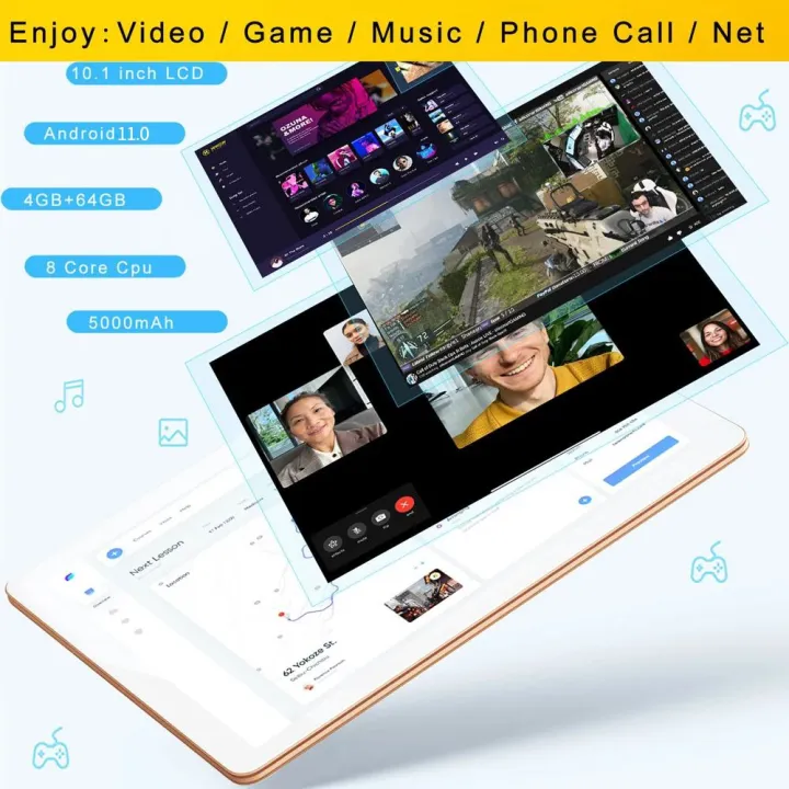 BDF%2010.1%20Inch%204GB%20RAM%2064GB%20ROM%20Dual%20SIM%20WIFI%20Tablet%20-%20Image%207
