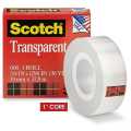 3m™  Scotch Transparent Tape, 3/4"X 36yds. 