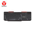 FANTECH GO K211 Smooth Typing Keyboard 104 Keys Spill Resistant Keyboard. 