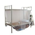 Dormitory Bunk Bed Mosquito Net Single Student Installed Mosquito Nets Dustproof Square Top Zipper Old-Fashioned Large Mosquito Net Factory. 