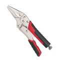 Long Nose Locking Plier - 9" with Rubber Grip. 