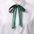Fashion Thin Satin Bow Tie Vintage JK Fancy Necktie Knot Shirt Accessory Elegant Ribbon. 
