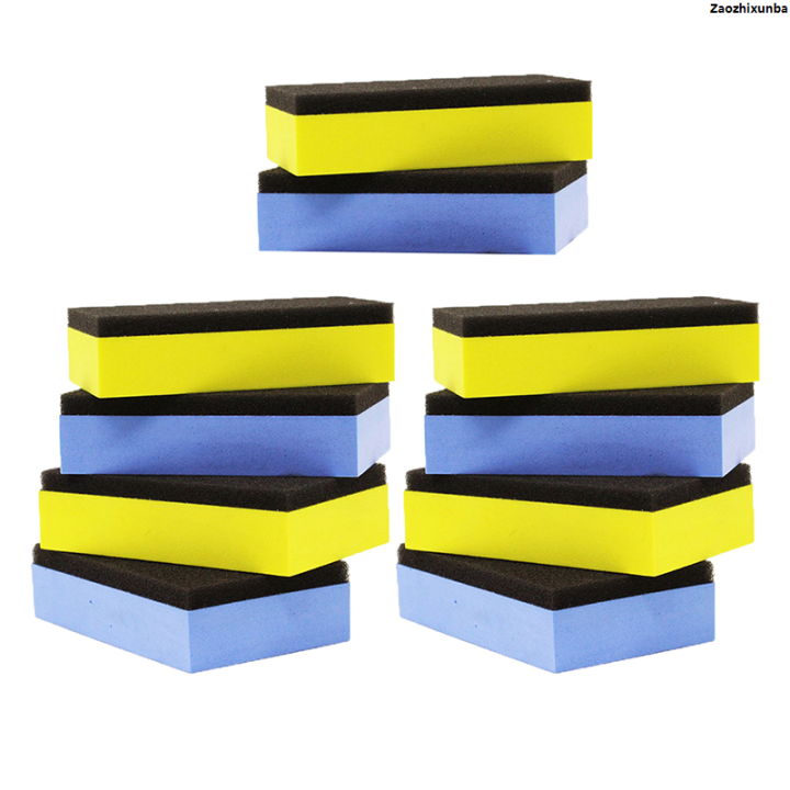 ZaozhixunbaHigh Quality 10pcs Car Ceramic Coating Sponge Applicator ...