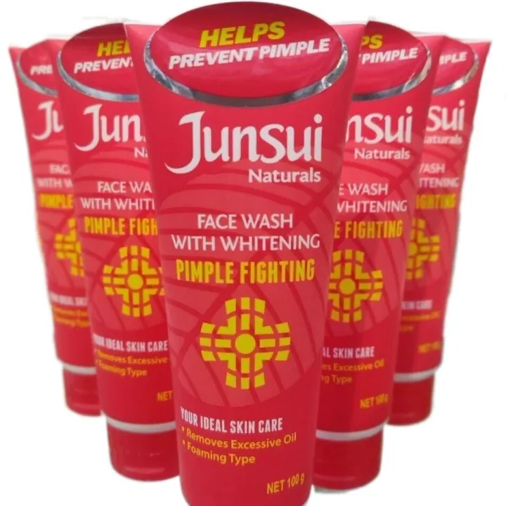 Junsui%20Natural%20Removes%20Excessive%20Oil%20&%20Pimple%20Fighting%20Face%20Wash%20100g%20jnpf%20-%20Image%202