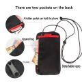 【Hot】 Mega Walker Brand Hanging Neck Passport Bag Men Women Travel Document Organizer ID Credit Card Holder Protective Cover Card Pack. 