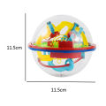 LeiyanNew 3D Puzzle Ball 100 Steps Children Challenge Obstacle Game Labyrinth Ball 3D Maze 100 Level Puzzle Balance Traine Clearance Game. 