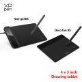 XPPen Star G430S Drawing Tablet 4 x 3 inch Graphic Tablet Deco Fun XS with 8192 levels Battery-free Pen for OSU Art Signature. 