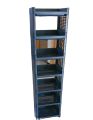 7 Layer Multipurpose Plastic Bookshelf |Portable Storage Shelve for Books Storage Organizer| Children Book Rack|Cabinet Shelves for Bedroom Office Living Room. 