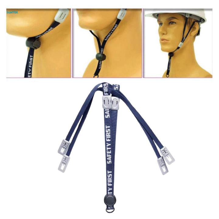 Hard Hat Chin Strap Replacement Durable Bead Type for Worker Hat Building