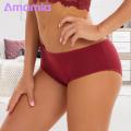 Soft Lady Underwear Leak-proof High Waist Menstrual Panties for Women Absoent Underwear for Heavy Flow Periods Lady Briefs Underpants High Waist Underwear. 