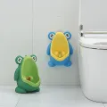 Children's Urinal Frog Cartoon Design Boy Toilet Potty Urinal Wall Urinal 1 Piece Children's Bathroom Decor. 