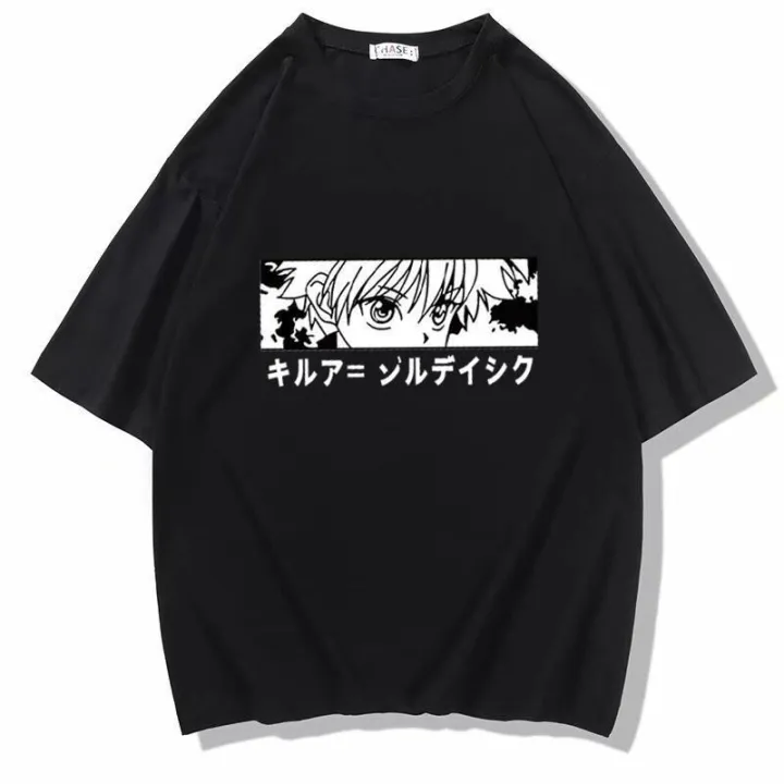 Summer%20Short%20Sleeve%20Anime%20Full%20Time%20Hunter%20Loose%20Casual%20Print%20SportsTT-shirt%20round%20Neck%20Couple%20Men's%20Couple%20T-shirt%20-%20Image%207
