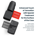 Silicone Cover Fit for Pocket 3 Anti-Scratch Gimbal Camera Handle Soft Lens Protective Case Black Standard Replacement Accessories. 