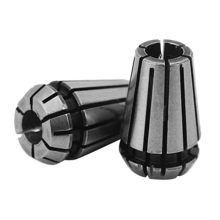 Pinces Automatiques Perçage Duokon - Lot 7 Pinces ER11 (1.7-5mm) - Acier à Ressort - Pour Tour, Fraiseuse Et Perceuse Accessoires Machine CNC
