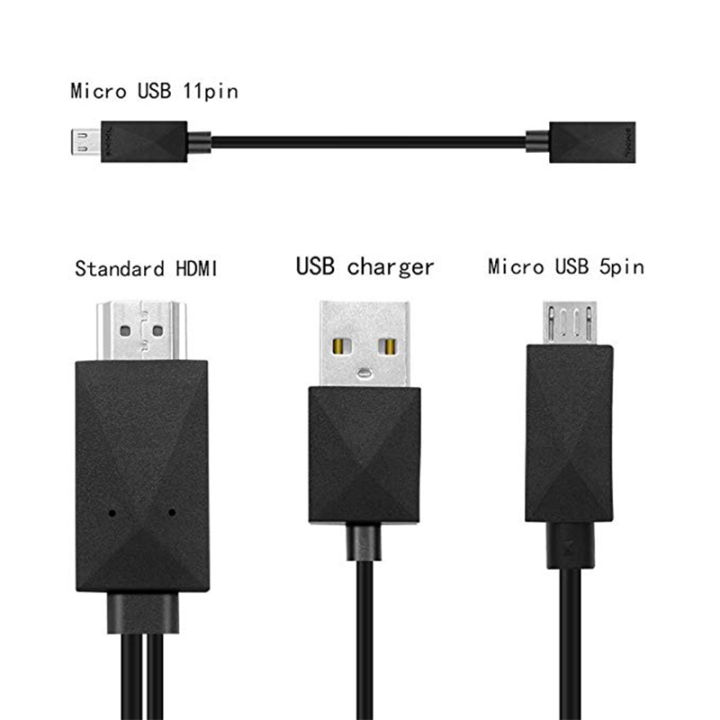 5%20Pin%20&%2011%20Pin%20Micro%20USB%20HDMI%201080P%20HD%20TV%20Cable%20Adapter%20for%20Android%20Phone%20-%20Image%204