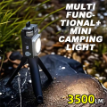 Keychain Light 120-3500LM Rechargeable Flashlight Multifunctional Magnetic Base Portable 3000mAh Battery Work Light. 