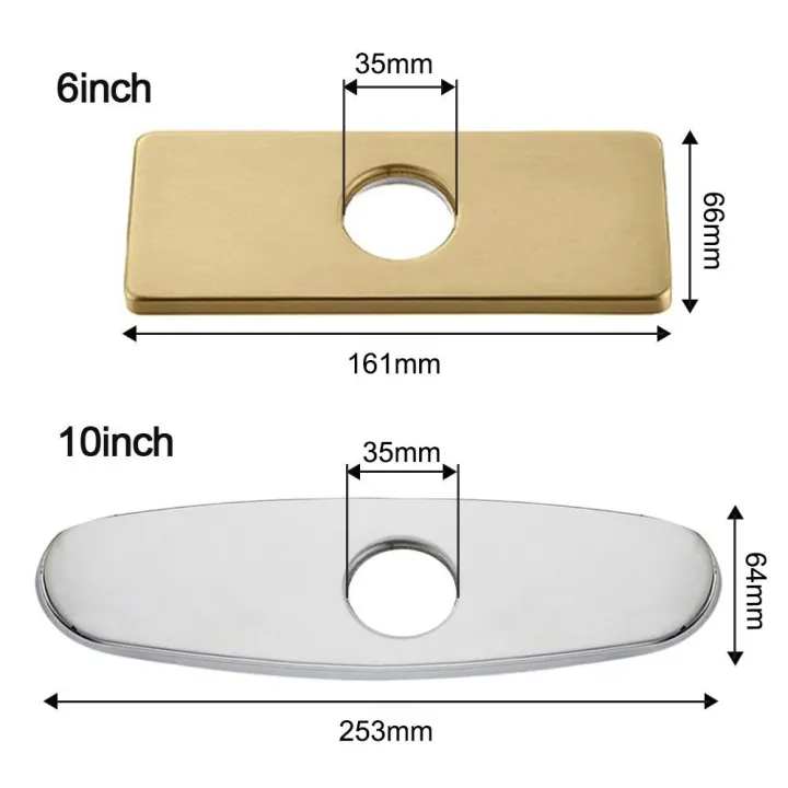 Stainless%20Steel%20Sink%20Base%20Decorative%20Panel%20Faucet%20Plate%20Hole%20Cover%20Faucet%20Deck%20Plate%20Tap%20Cover%20Deck%20Plate%20Bathroom%20Faucet%20Escutcheon%20Plate%20-%20Image%203