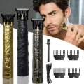 Rechargeable Hair Cutter Machine Trimmer For Men T9 Trimmer Machine For Men Ready Stock Shaving Machine For Men Beard Trimmer DRAGON. 