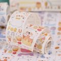 Panda Online Polar Bear Diary Series Washi Masking Tapes Decorative Sticky Paper Tape for Journals Diary DIY Crafts Gift Wrapping. 