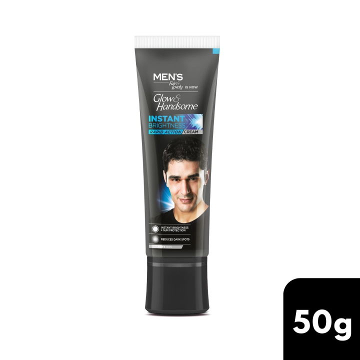 Glow & Handsome Instant Brightness Face Cream, 50g