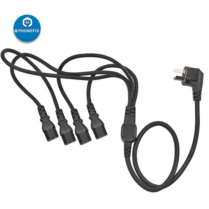 【StyleVoyager】QianLi Universal 4 in 1 Extension AC Power Cord Cable ...