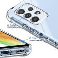 Mobile Phone Case for Samsung Galaxy A33 5G, Samsung A13 4G Case Transparent Case, Transparent Silicone Phone  Back Cover. 