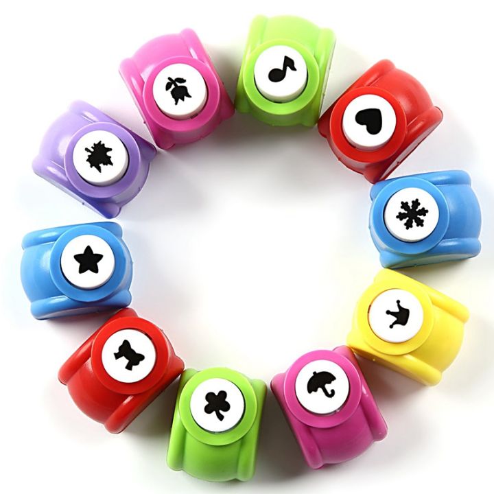 Paper Punch Scrapbook Punches Set Of 10 Paper Punch Handmade Hole Puncher Hand Press Shapes Craft Printing Shaper Puncher , Christmas Tree
