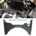Motorcycle Cockpit Fairing Deflector Panel Black ABS Plastic Sturdy Construction for BMW R1200GS R1250GS 2018 2019 2020-2022. 